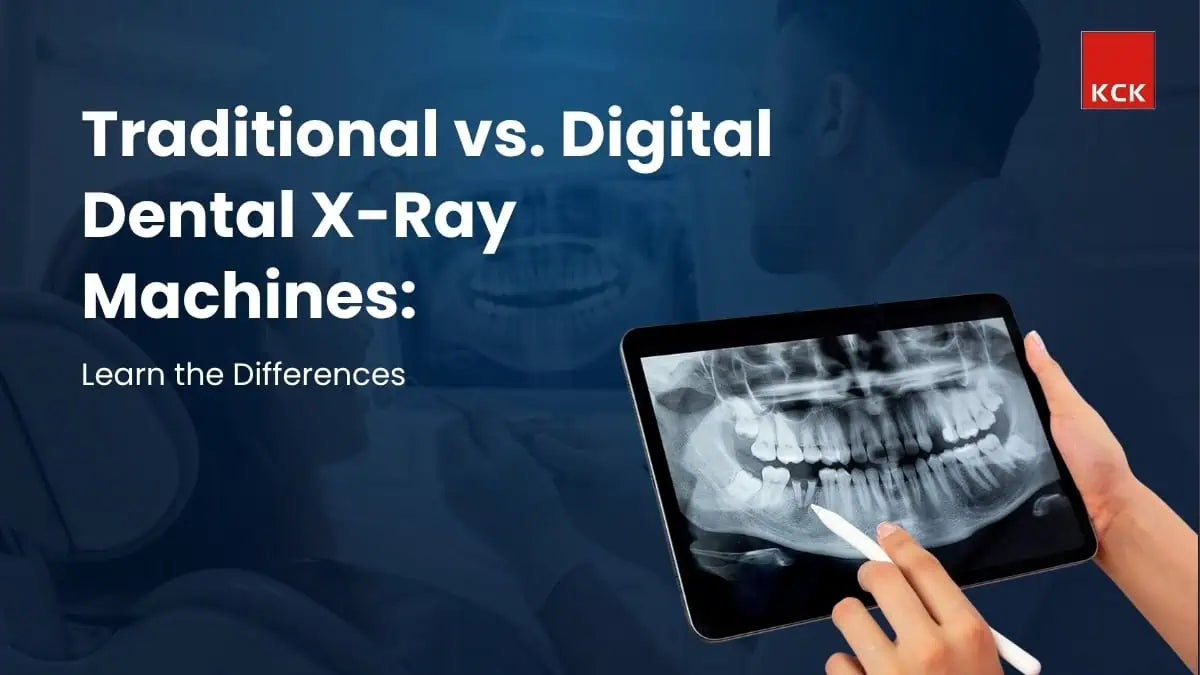 The difference between Traditional Dental X-Ray Machines vs. Digital Dental X-Ray Machines
