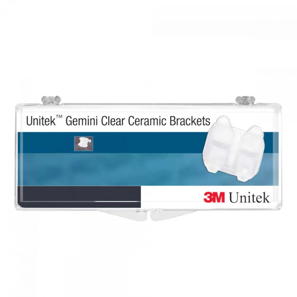 3M Unitek Gemini Clear Brackets-MBT 022