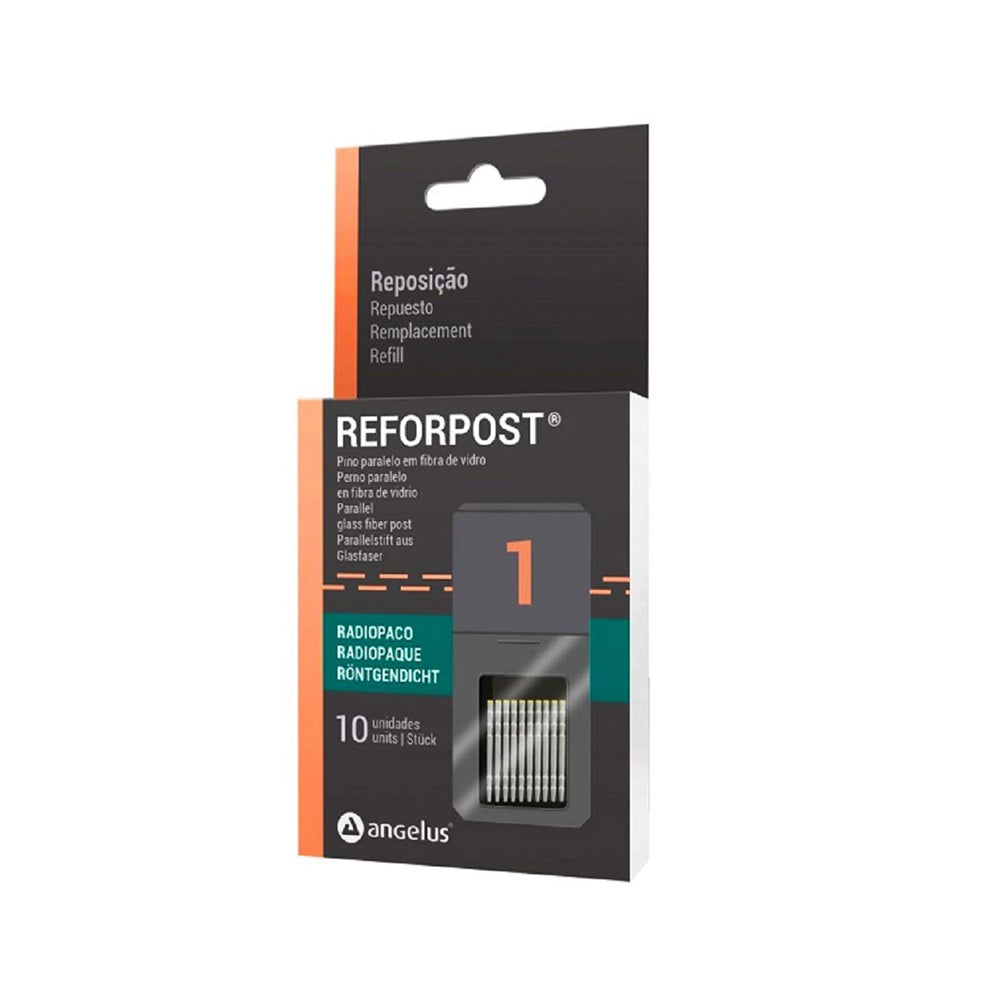 Angelus Reforpost Fiber Glass X Ray Fiber Posts - 1(Pack of 15)