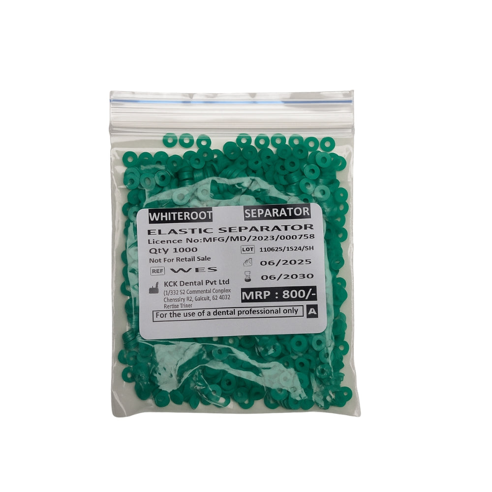 WHITEROOT ELASTIC SEPERATORS