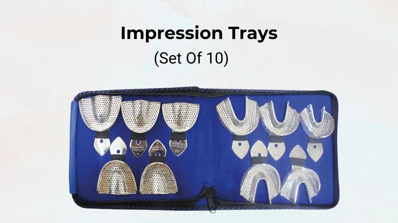 API-Impression Tray D/P Set Of 10