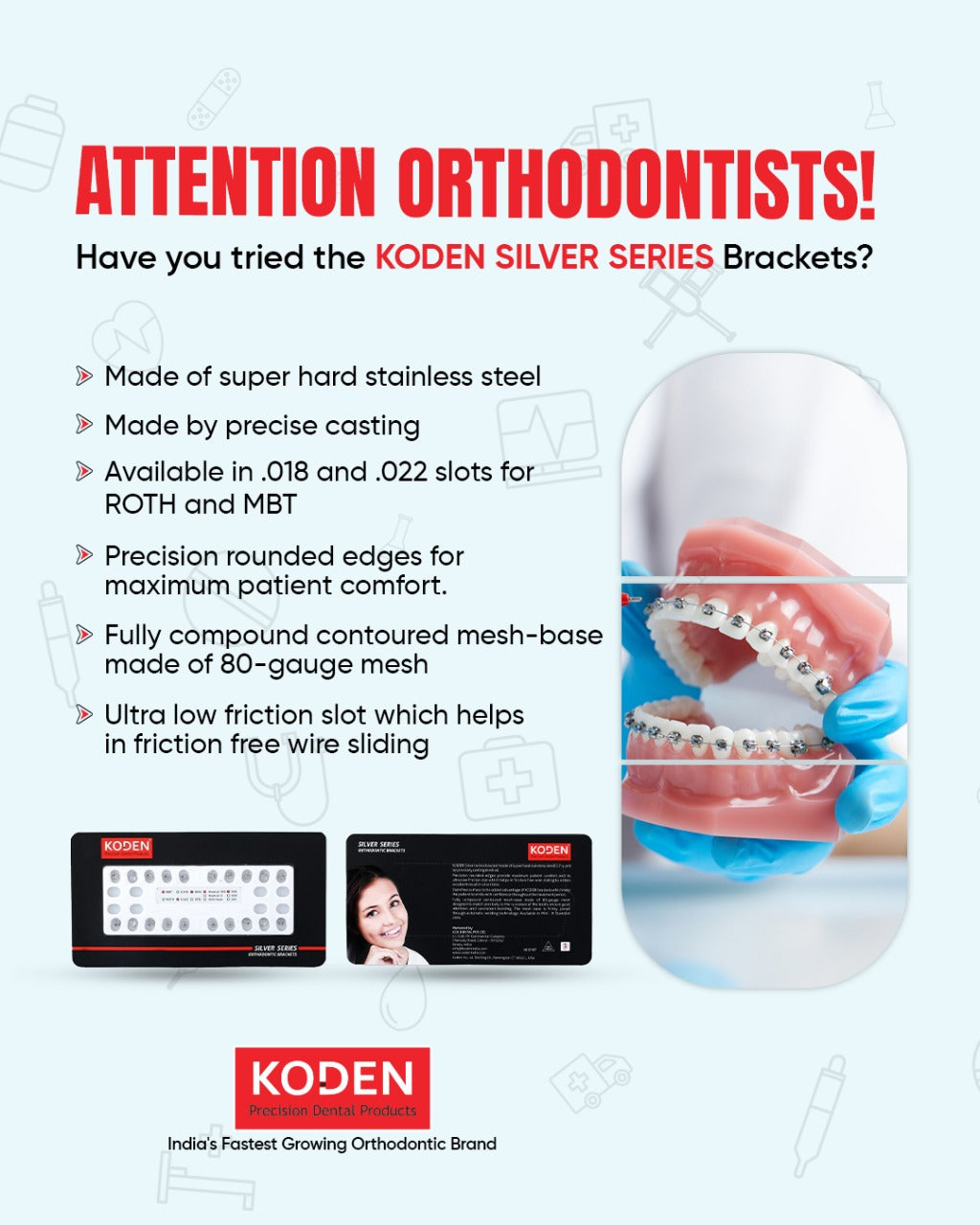 Koden Silver Series Bracket
