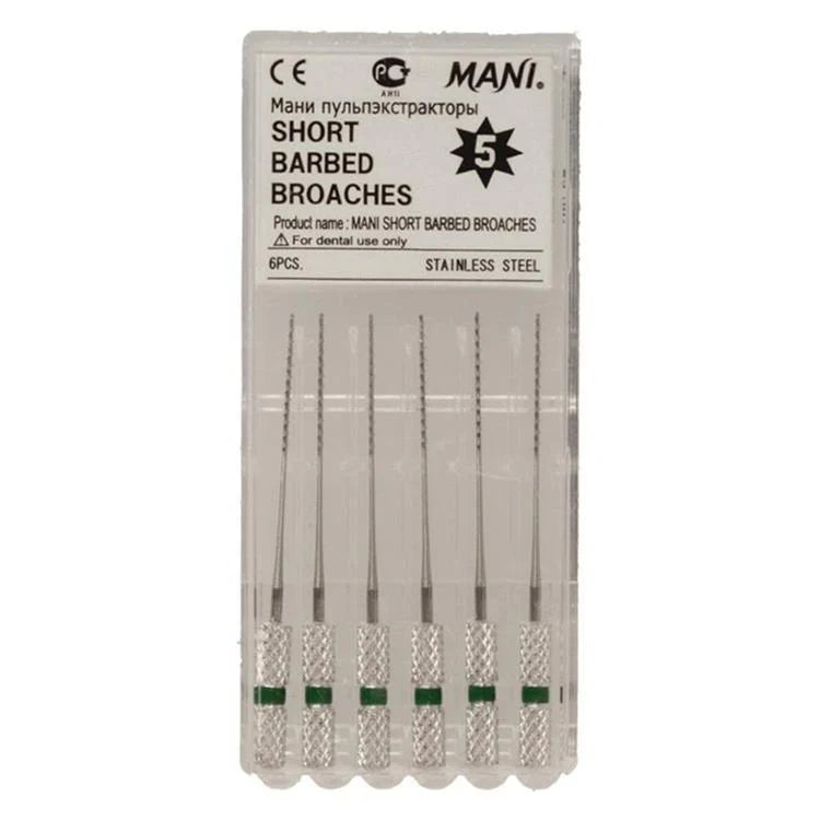 Mani  Short Barbed Broach