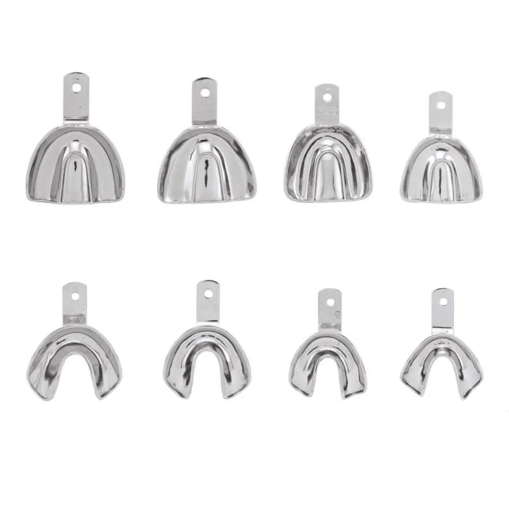 Impression Trays Edentulous Non-Perforated