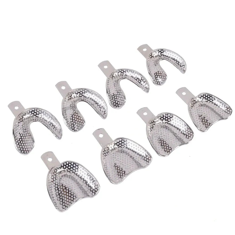 Impression Trays Edentulous Perforated