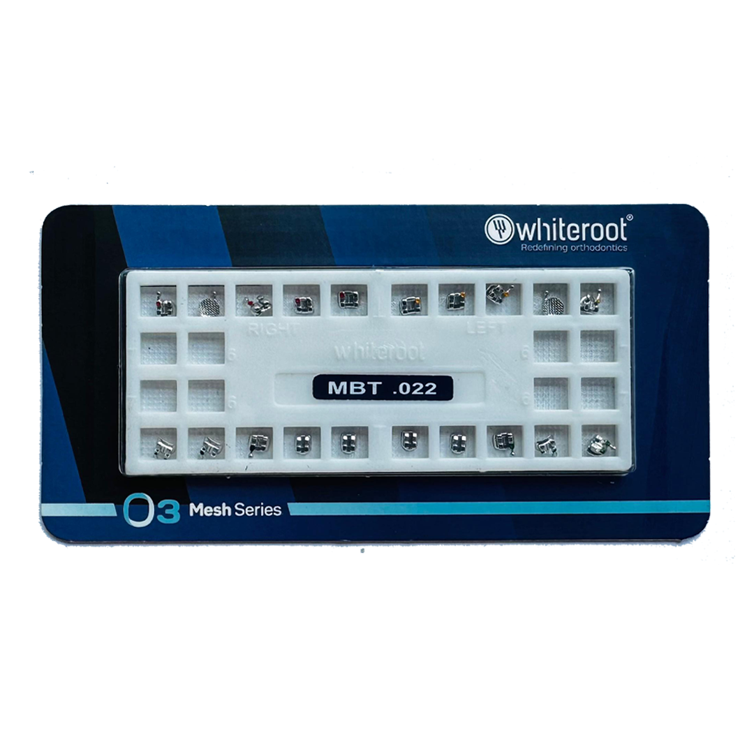 Whiteroot O3 Mesh Metal Orthodontic Bracket