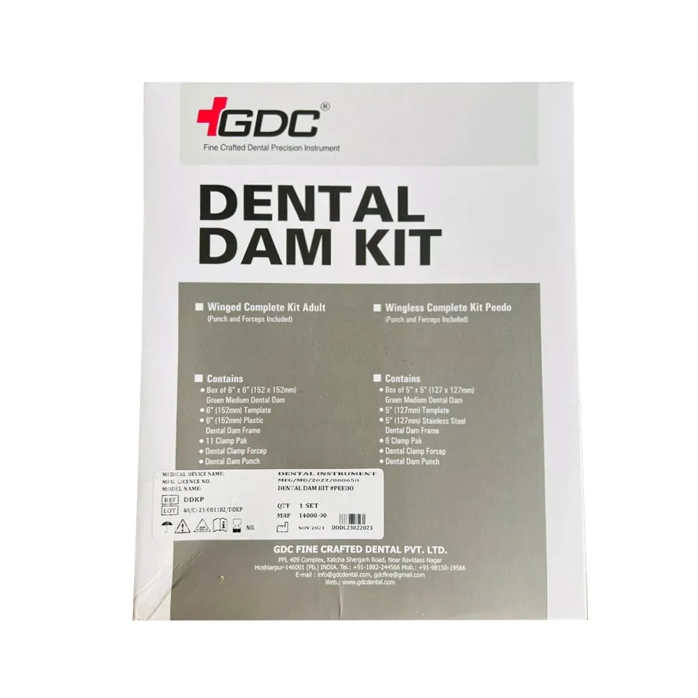 Gdc - Dental Dam Kit Pedo#Ddkp