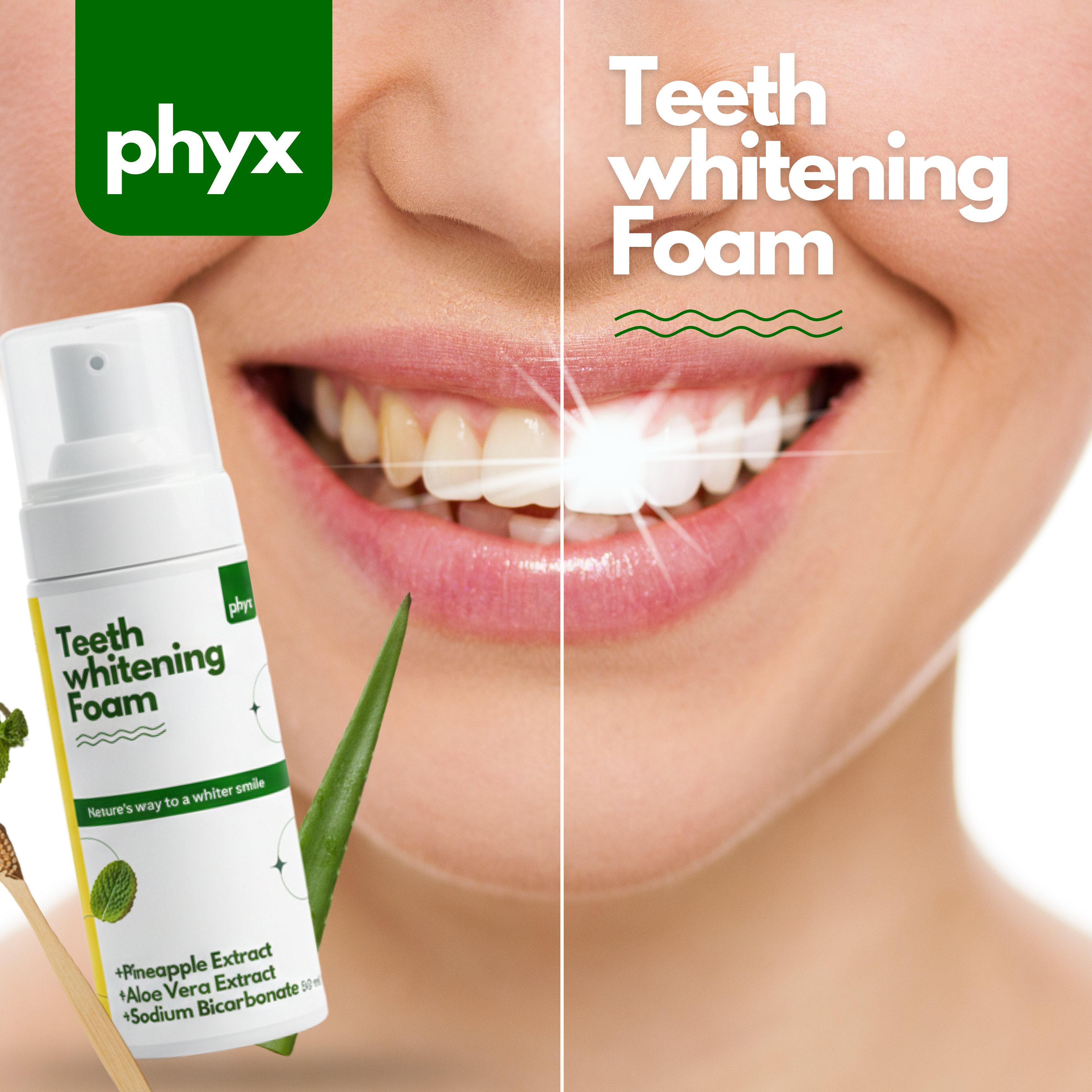 Phyx Teeth Whitening Foam