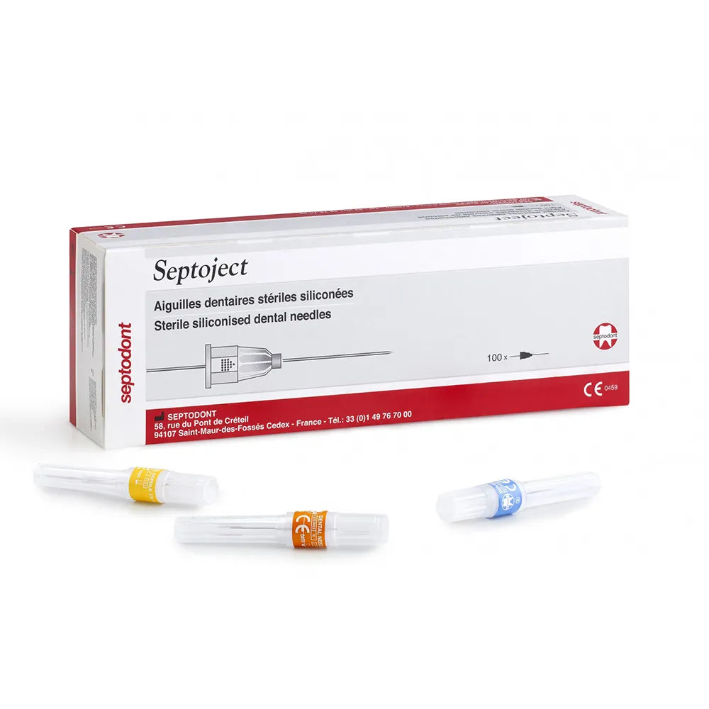 Septodont Septoject Needles For Dental Cartridge Syringe