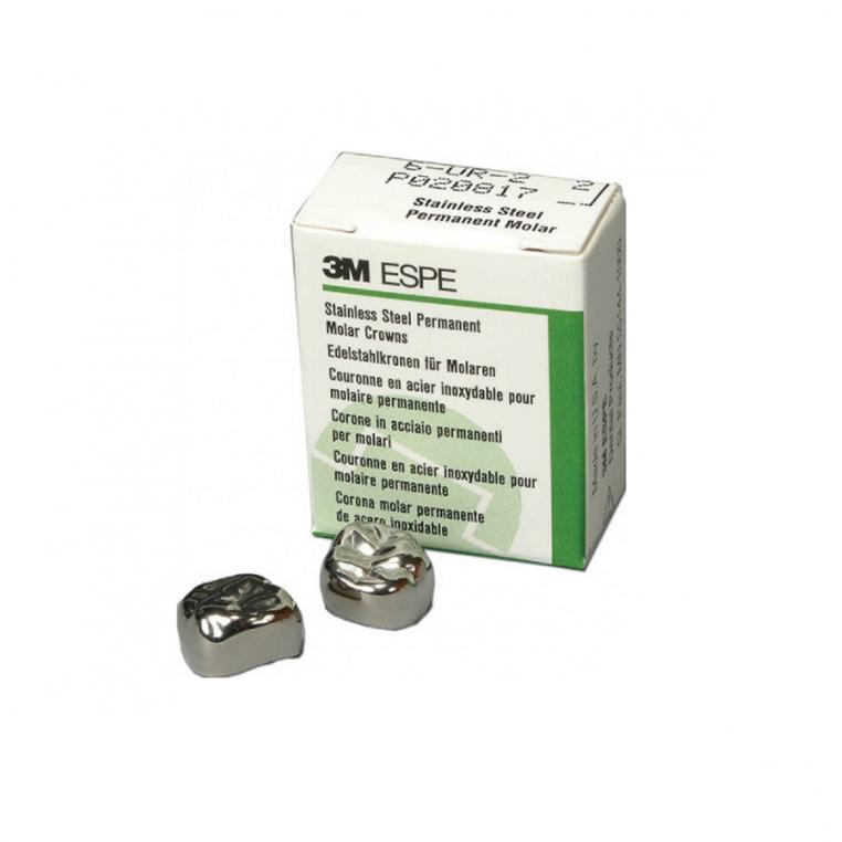 3M ESPE Stainless Steel Permanent Molar Crowns