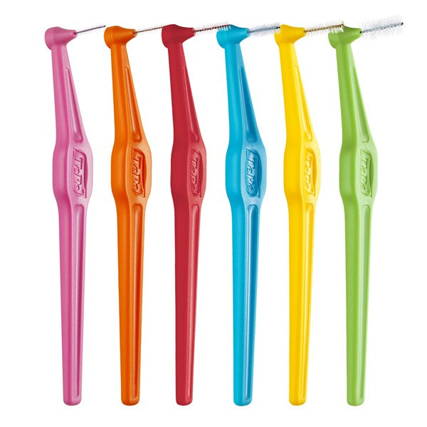 Tepe Interdental Brush Angle with cap (Pkt of 6)