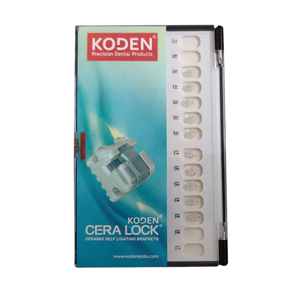 KODEN Ceramic Self Ligating Bracket KODEN CERA LOCK