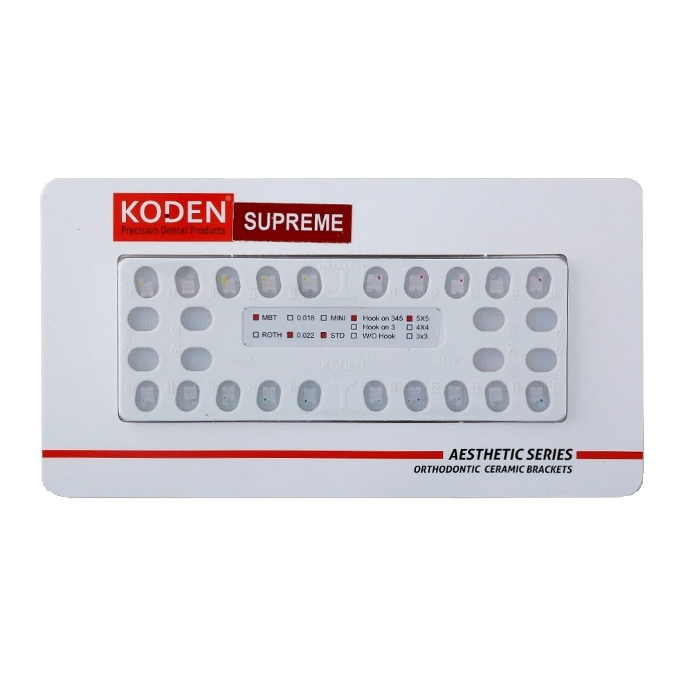 Koden Ceramic Supreme Aesthetic Series Bracket