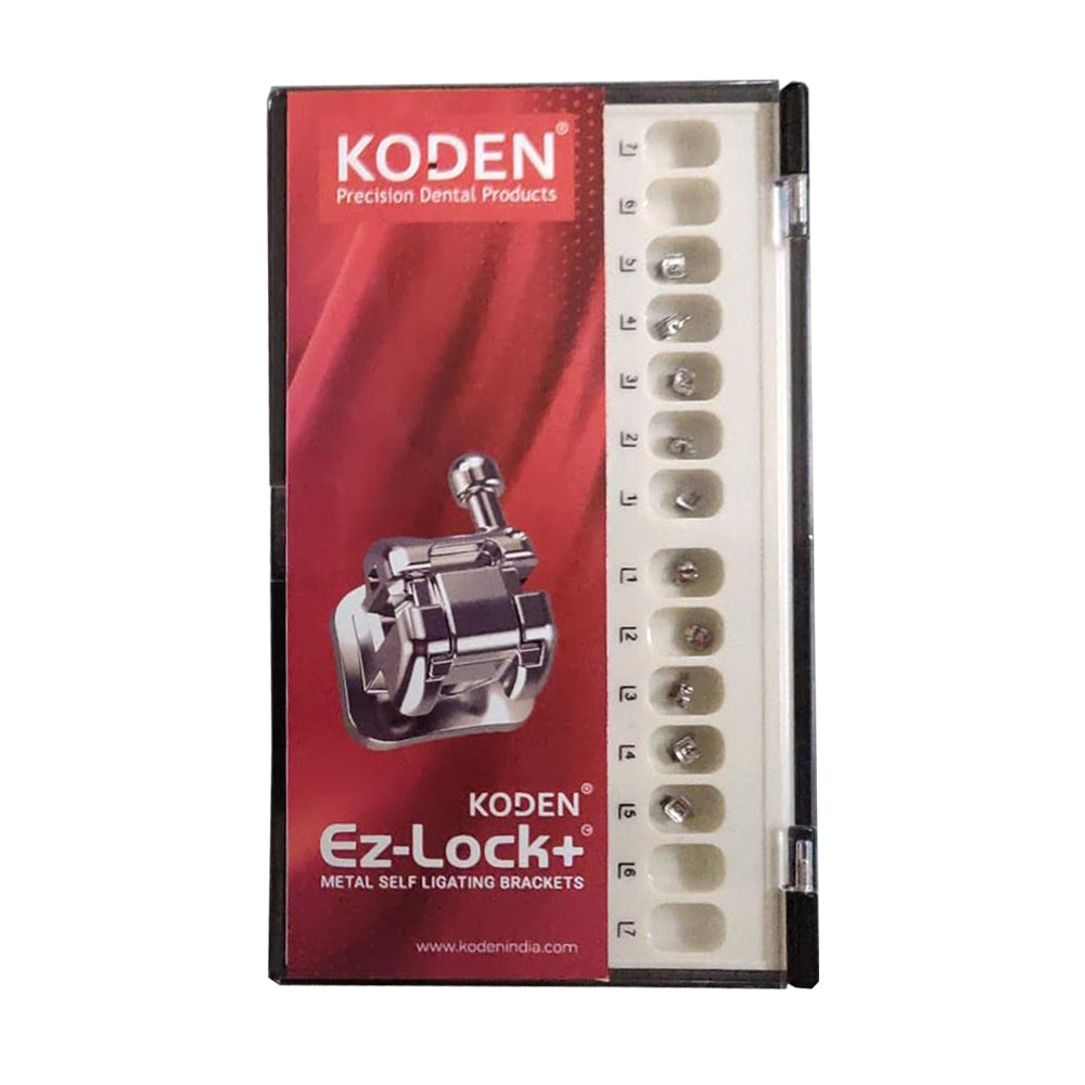 Koden Metal Self Ligating Bracket Ez-Lock+