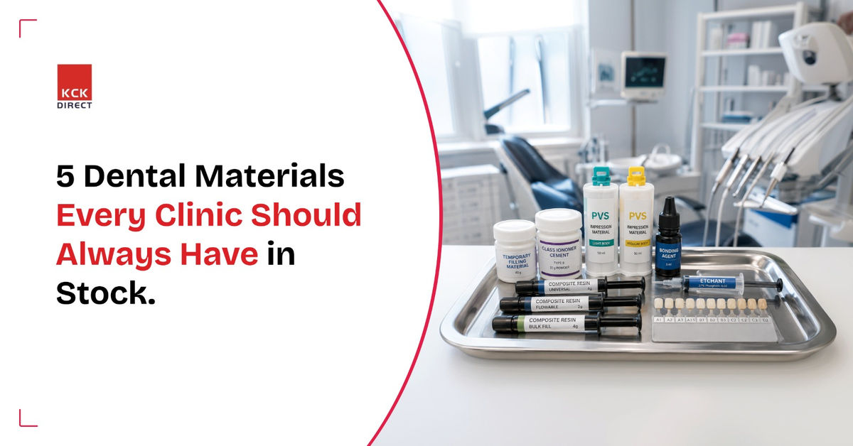 5 Dental Materials Every Clinic Should Always Have in Stock