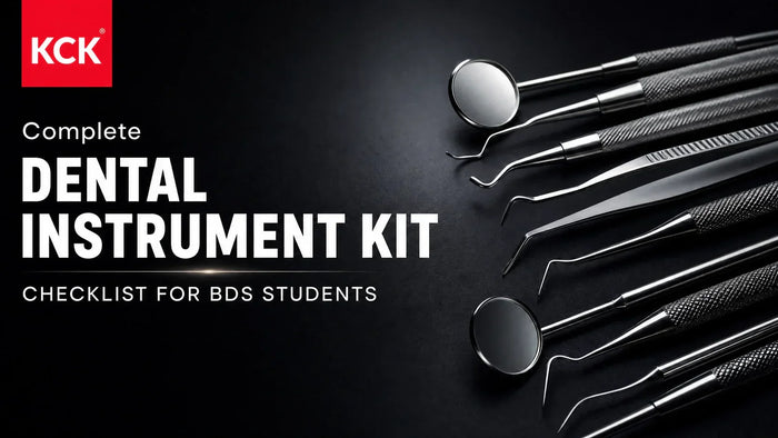 Complete Dental Instrument Kit Checklist for BDS Students