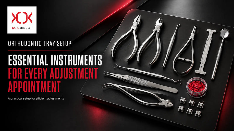 Orthodontic Tray Setup: Essential Instruments for Every Adjustment Appointment