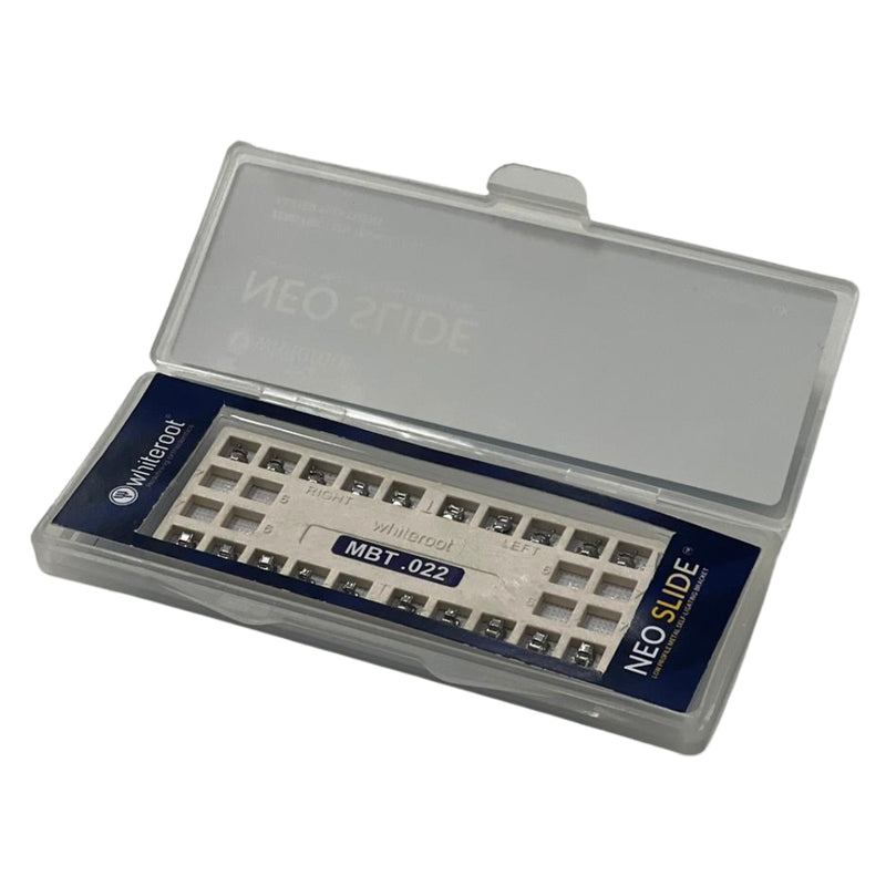 WHITEROOT NEO SLIDE METAL SELF LIGATING BRACKET