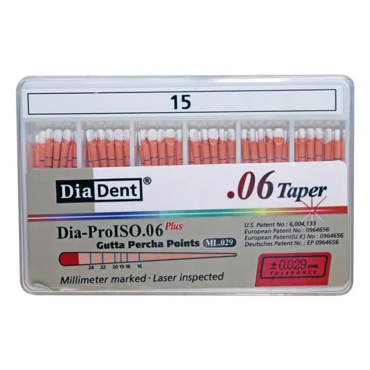 Diadent  Gutta Percha Points 6%