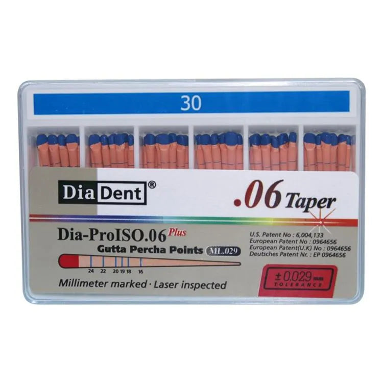 Diadent  Gutta Percha Points 6%