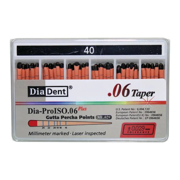 Diadent  Gutta Percha Points 6%