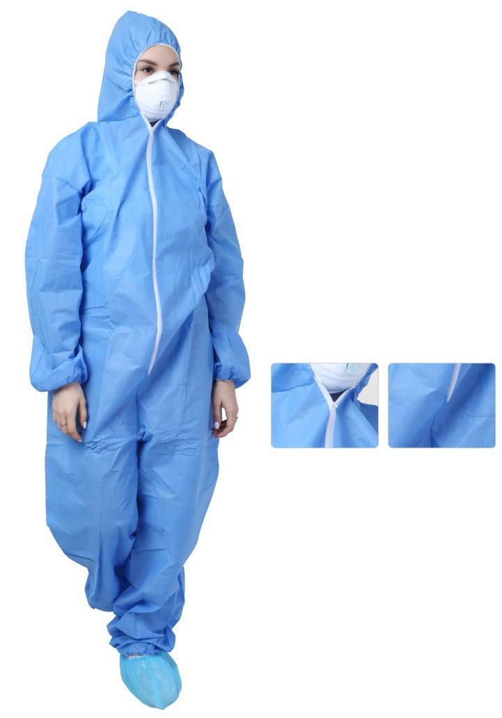 Cover All Gown Blue 95Gsm