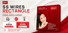 Koden Preformed SS Archwire Rectangle (BUY 10 GET 5 FREE)
