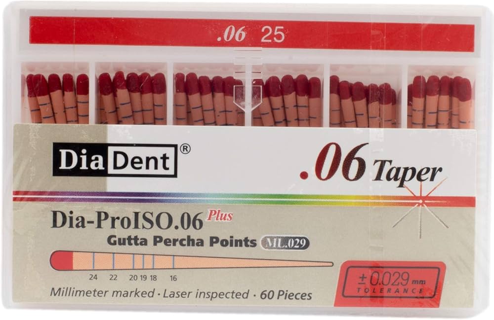 Diadent  Gutta Percha Points 6%