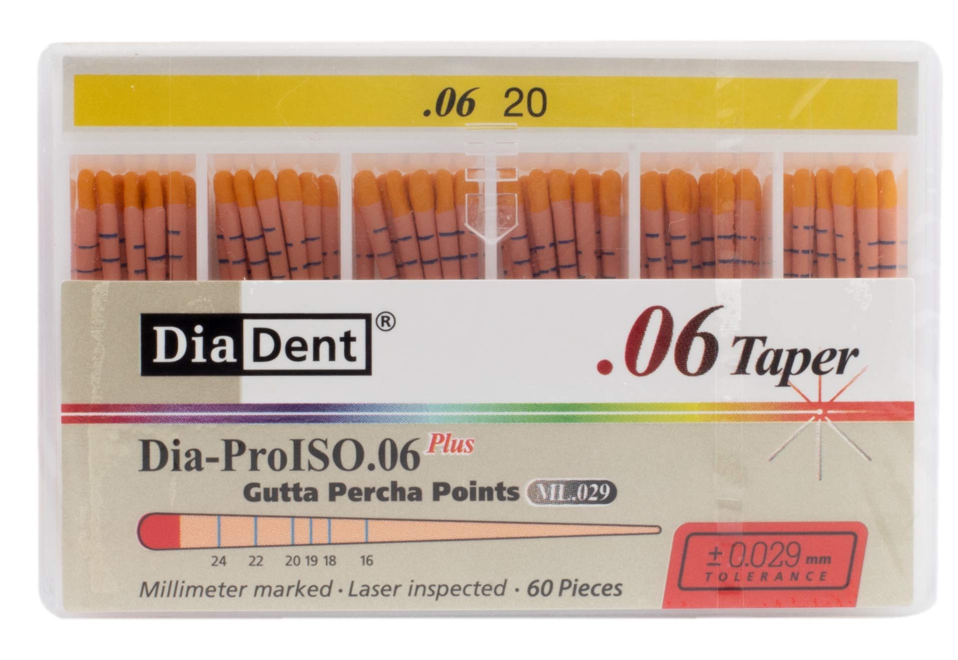 Diadent  Gutta Percha Points 6%