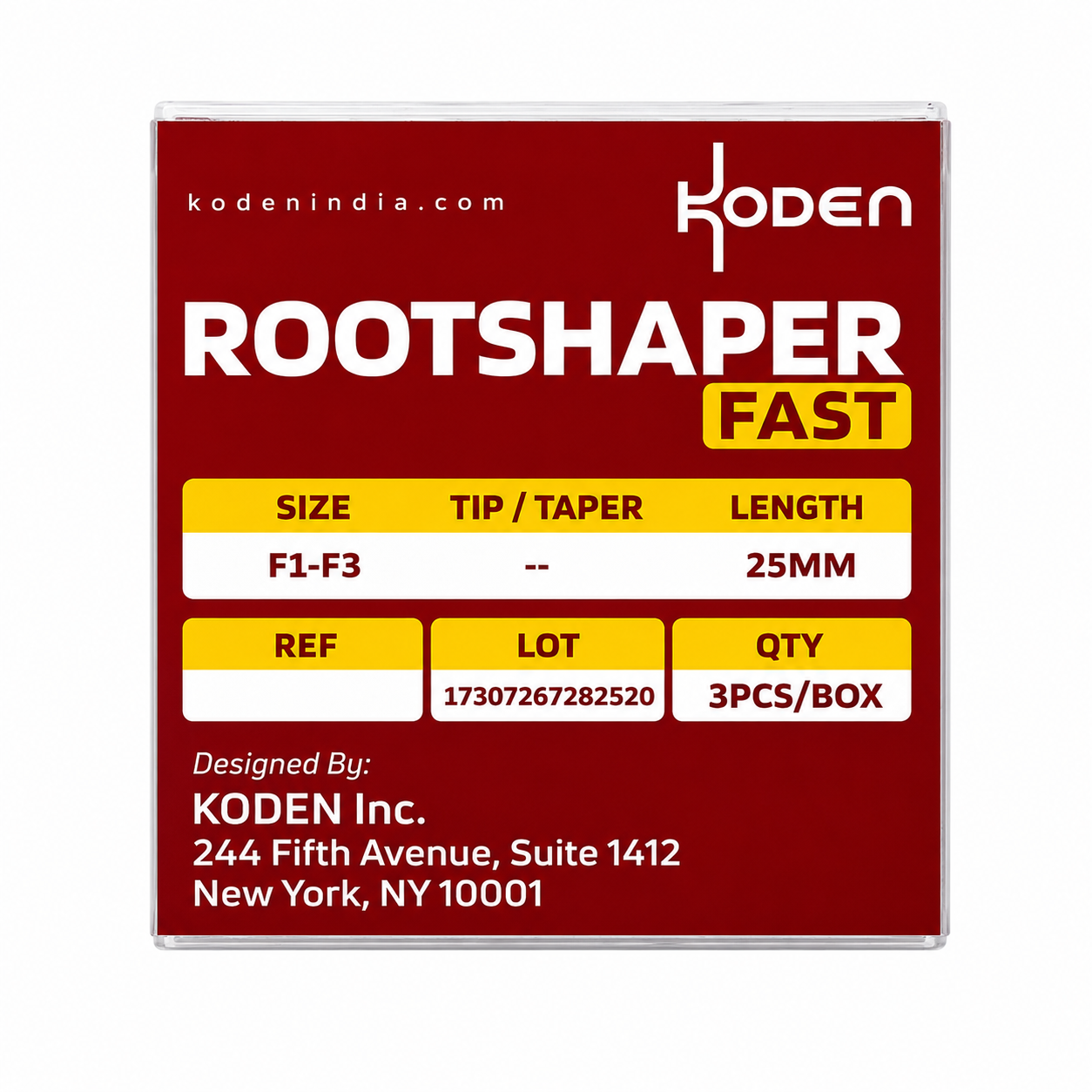 Koden Rootsaper Fast