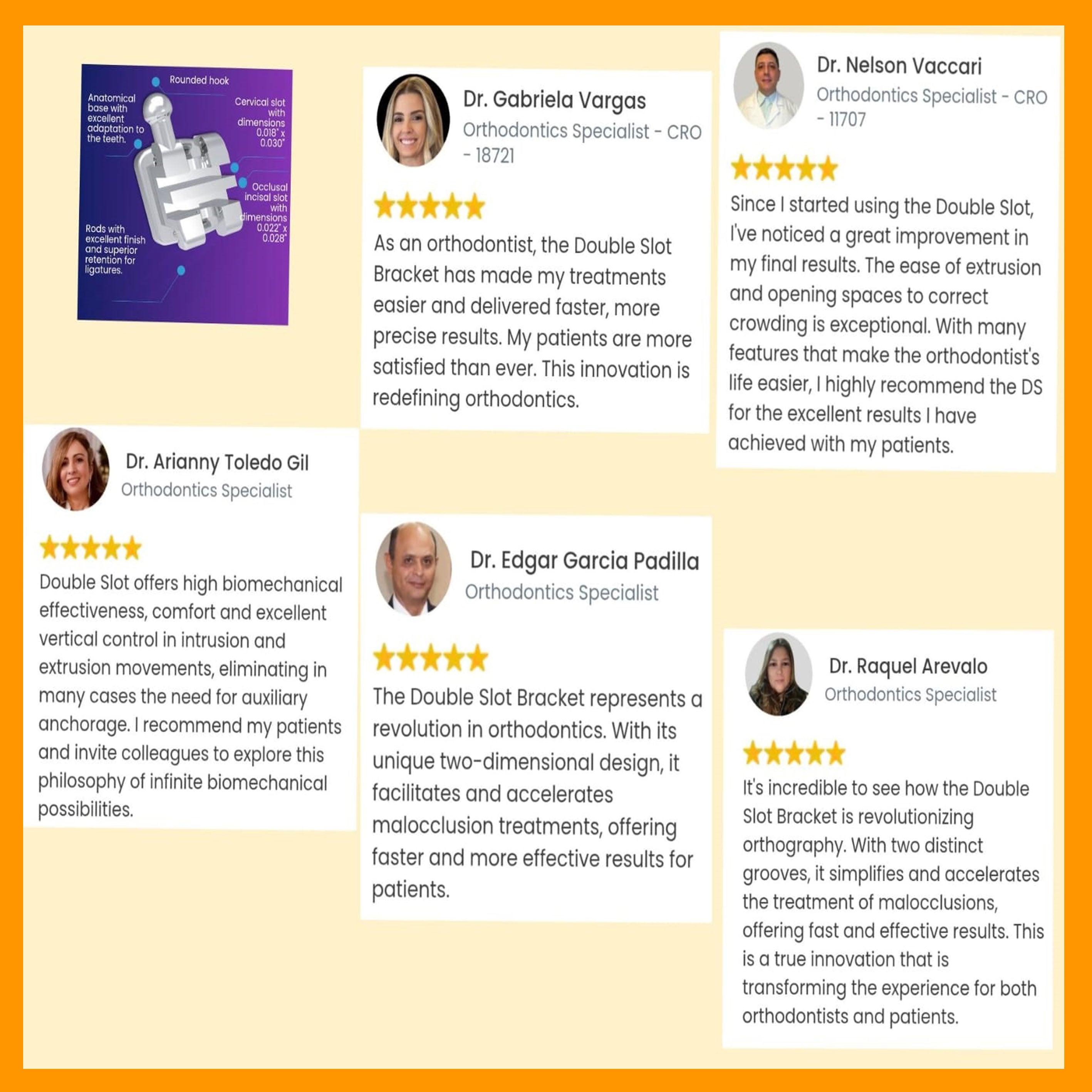 KODEN Duploslot Bracket 7x7