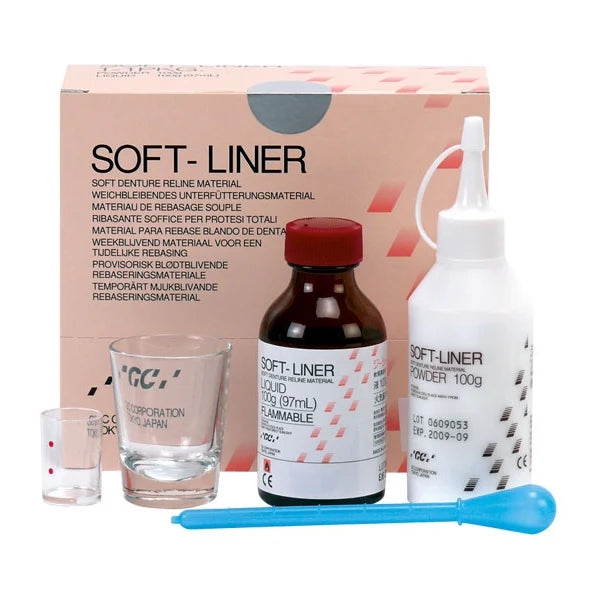 GC Fuji Soft Liner-Soft Denture Lining Material for Patient Comfort