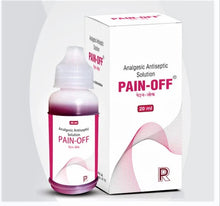 Pharmadent Pain-Off Dental Analgesic Antiseptic Solution 20ml for Toothache Relief