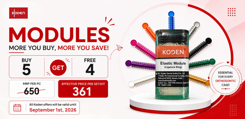 KODEN ELASTIC MODULE – BUY 5 GET 4 FREE