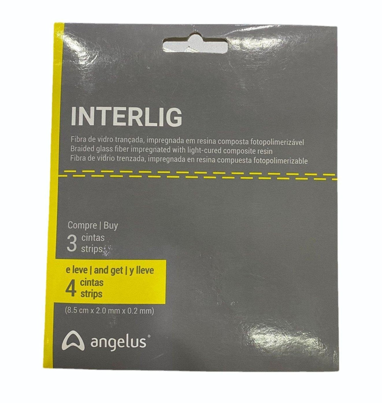 Angelus Interlig Fiber Splint Pack Of 3 Strips