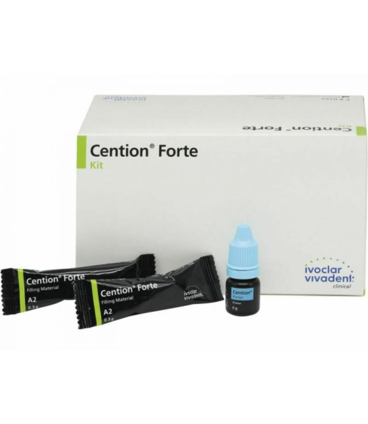 Ivoclar Vivadent  Cention Forte Kit  50*0.3gm  A2