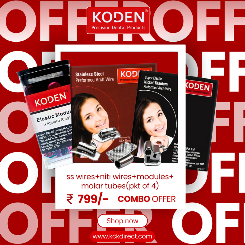 KODEN SS WIRES + NITI WIRES + MODULES + MOLAR TUBES