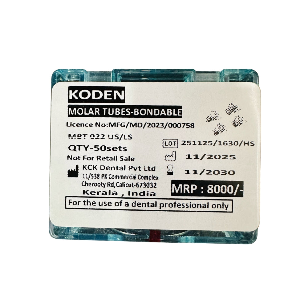 KODEN Molar Tube-Buccal Tube-50 set