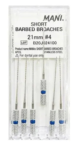 Mani  Short Barbed Broach