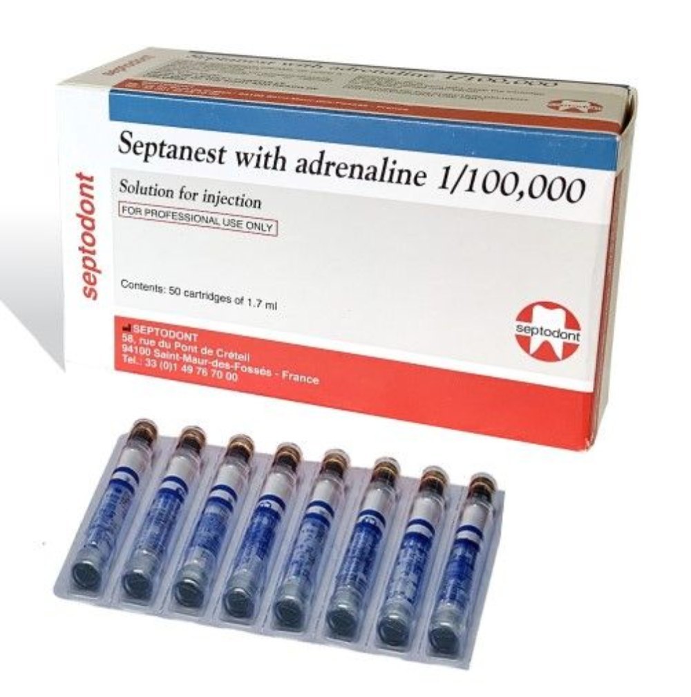 Septodont Septanest With adrenaline 1/100,000