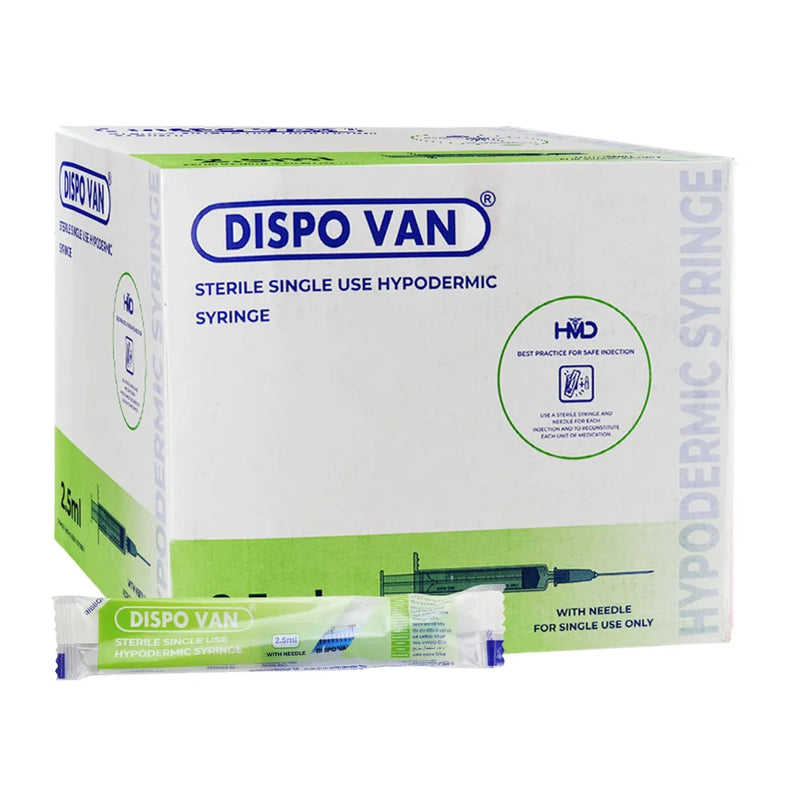 Dispo Van Syringe 2.5ml
