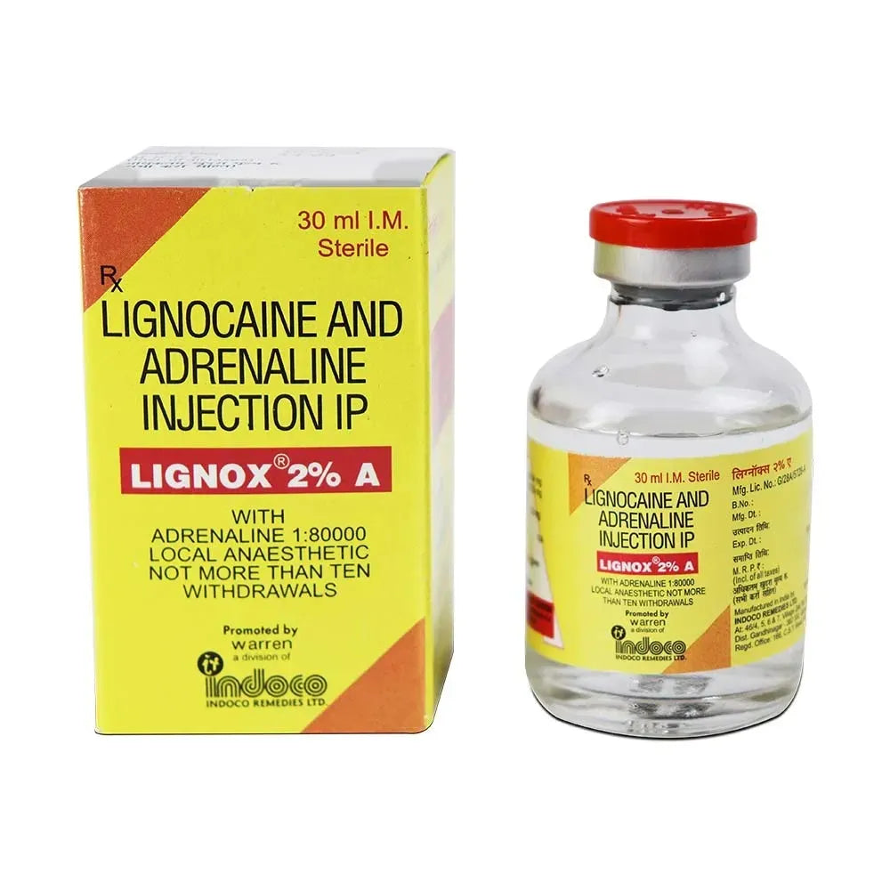 Indoco Lignox 2% A Lignocaine