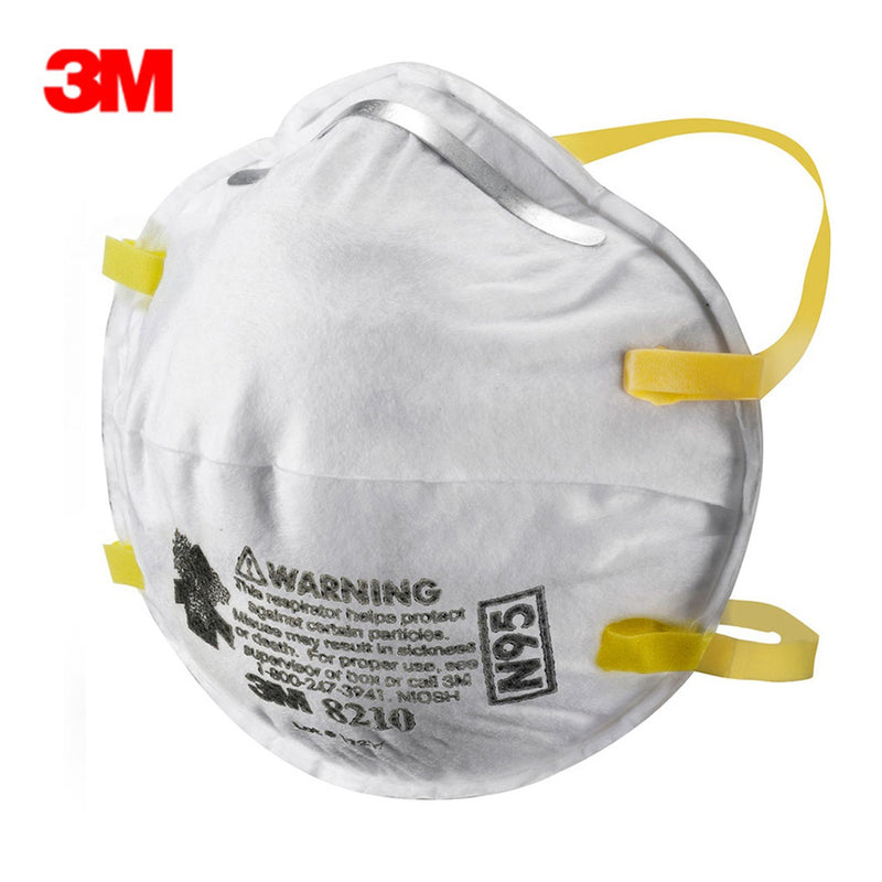 3M 8210 N95  (White, Free Size, Pack of 20)| Kck Direct.com