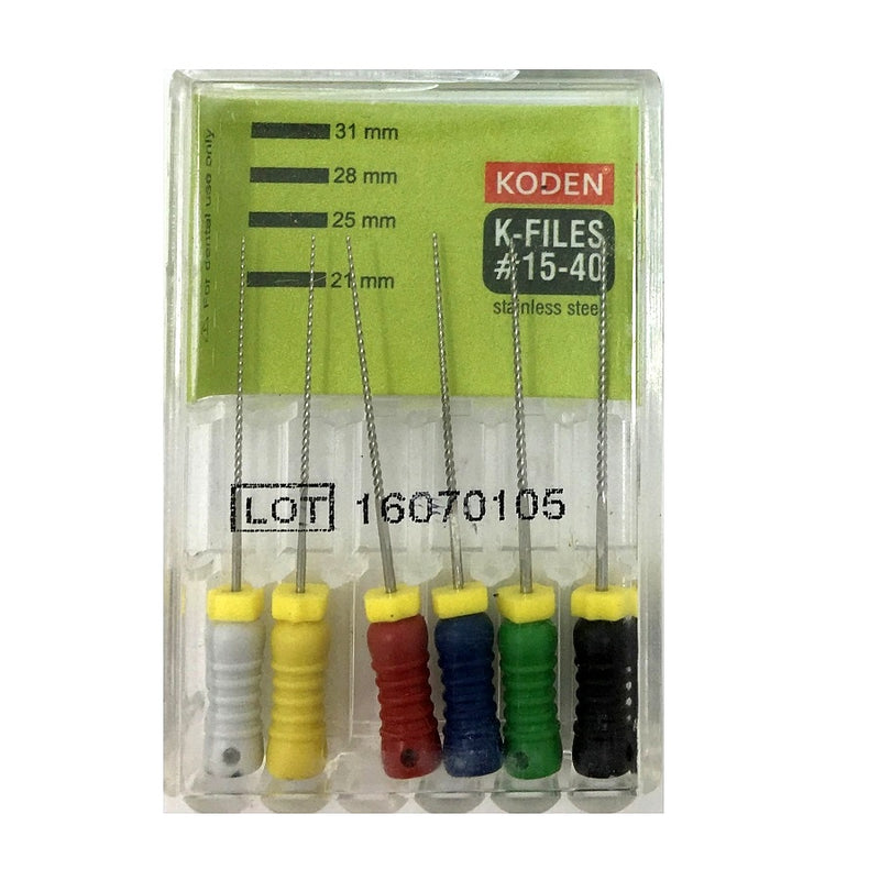 Koden Stainless Steel K Files