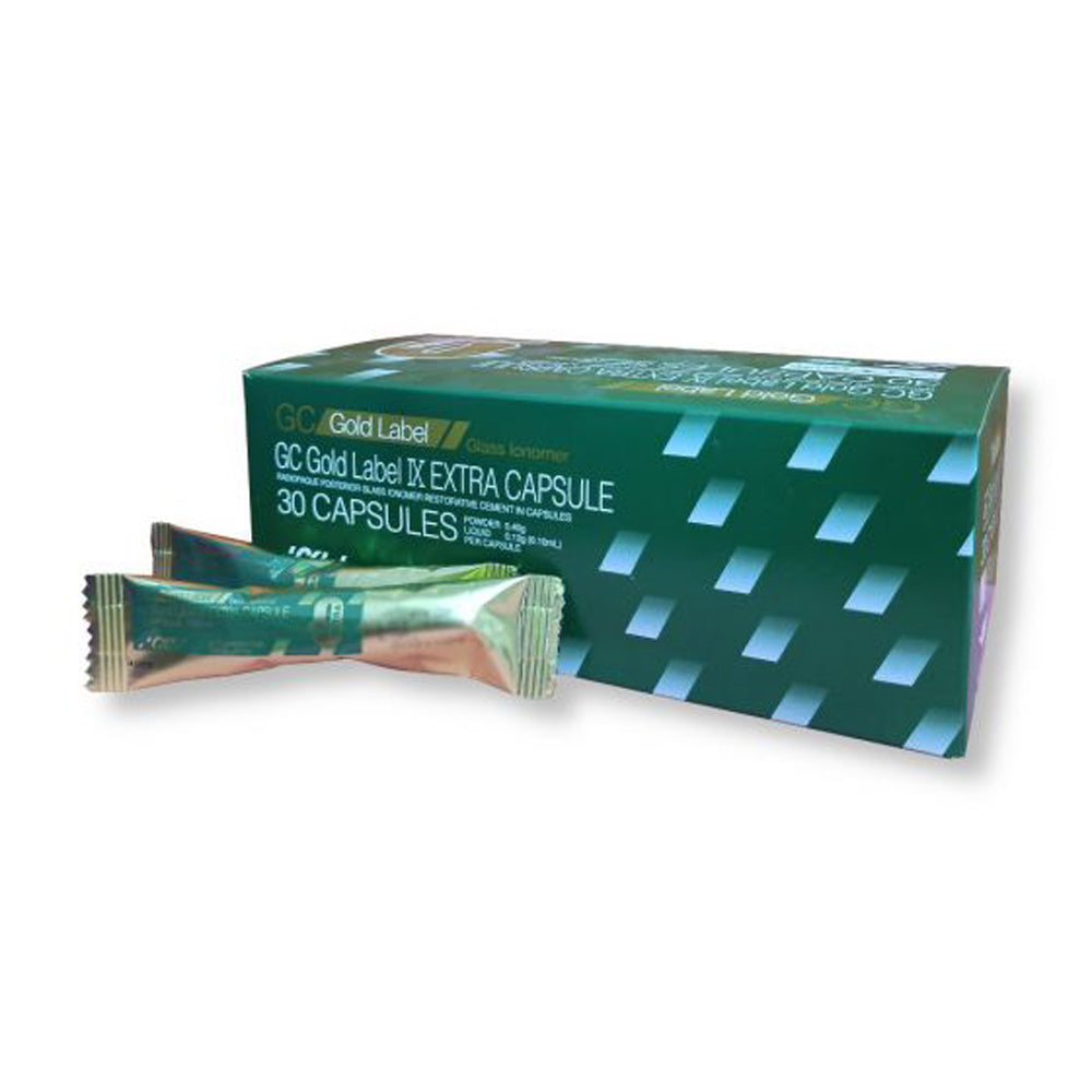 GC Fuji 9 Extra Capsules – Glass Ionomer Restorative Cement (30 pcs)