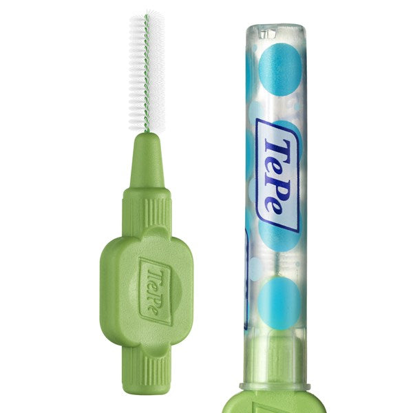 Tepe Interdental Brush with one cap pk of 6-blister pack