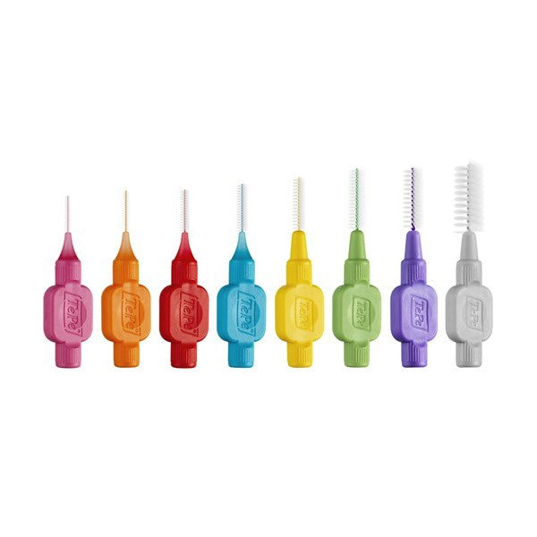 Tepe Interdental Brush with one cap pk of 6-blister pack