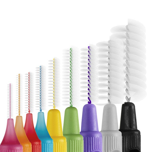 Tepe Interdental Brush with one cap pk of 6-blister pack