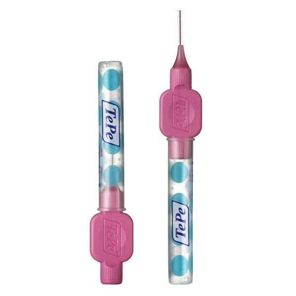 Tepe Interdental Brush with one cap pk of 6-blister pack