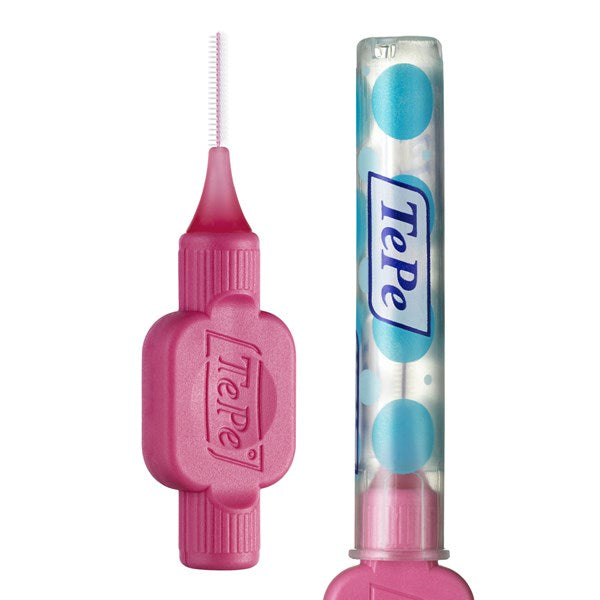 Tepe Interdental Brush with one cap pk of 6-blister pack